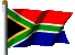 South African Flag Animation