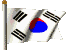 South Korean Flag animated