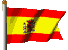 Spain flag animated