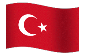 animated Turkey Flag