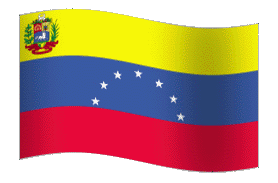 Flag of Venezuela animated