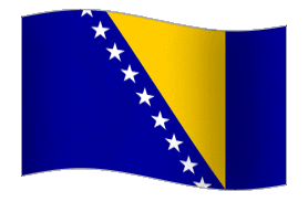 animated bosnia-herzegovina Flag