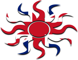 British Flag Sun