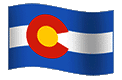 Colorado Flag moving