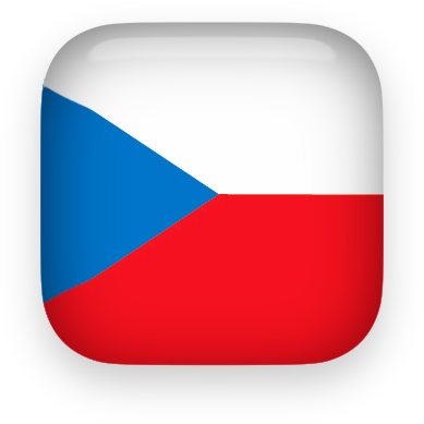 Czech Republic flag clipart