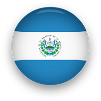 El Salvador flag button