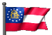 animated Georgia flag