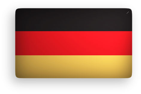 German Flag clipart