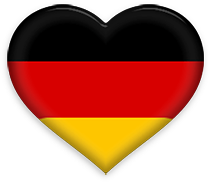 German heart flag