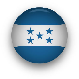 Honduras Flag button