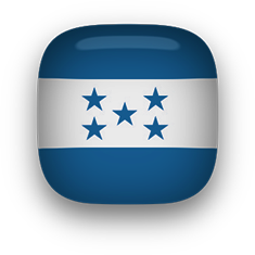 Honduras flag clipart square