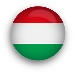 Hungary button round