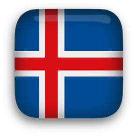 Iceland Flag clipart