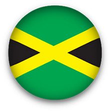 Jamaica Flag button