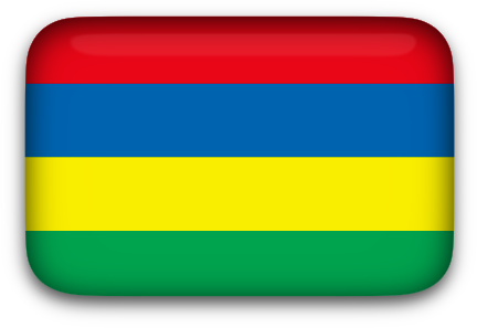 Mauritius Flag clipart rectangular