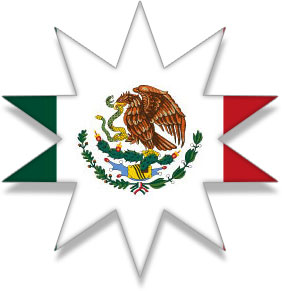 Mexican Flag Star