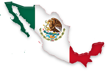 map flag Mexico