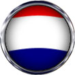 Netherland flag button