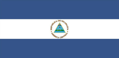 large Nicaragua flag