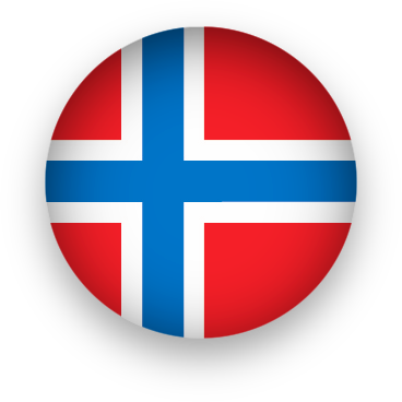 Norway Flag button