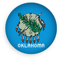 Oklahome button round