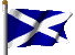 animated flag of Scotland