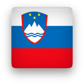 Slovenia Flag button