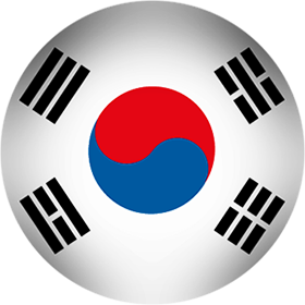 Free Animated South Korea Flags - Korean Flag Clipart