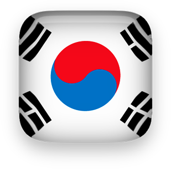 South Korea clipart square