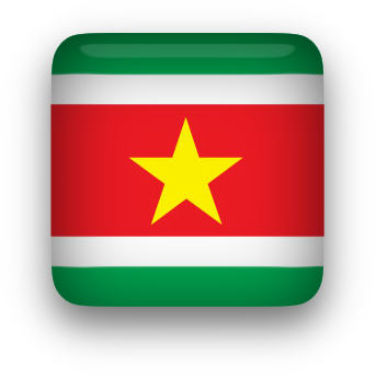 Suriname Flag Button