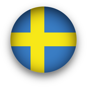 Sweden round button