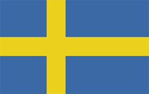 large Swedish flag image