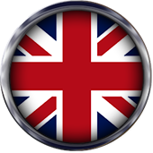 United Kingdom Flag button