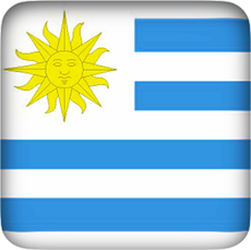 Uruguay Flag clipart