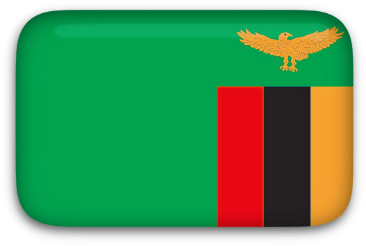 Zambia Flag clipart