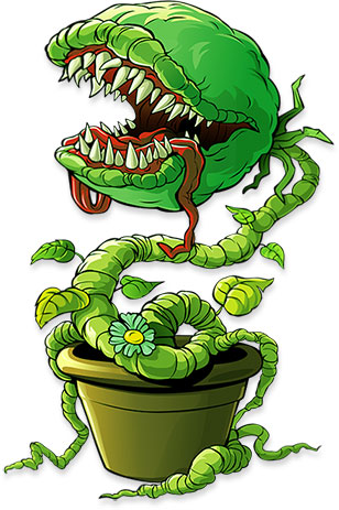 hungry venus flytrap