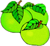 green apple gif file