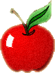 red apple