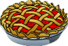 pie clipart on transparent bg