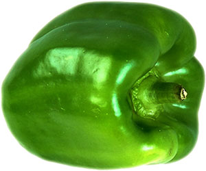 green bell pepper