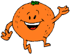 happy orange