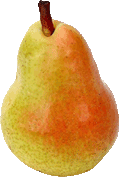 pear with transparent background