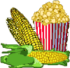 animated popcorn
