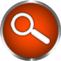 search icon burnt orange