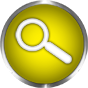 search icon yellow glass