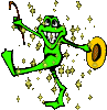 frog dancing animated
