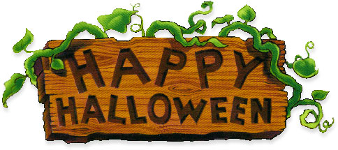 Happy Halloween sign