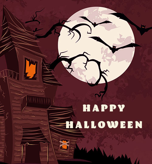 Happy Halloween house