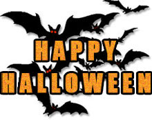 Happy Halloween coven bats