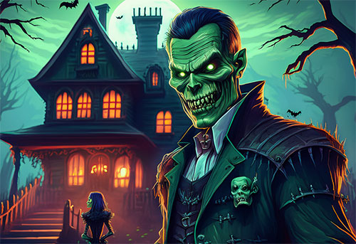 haunted house frankenstein